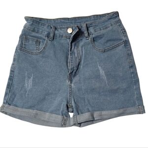 Denim Blue Women's Shorts